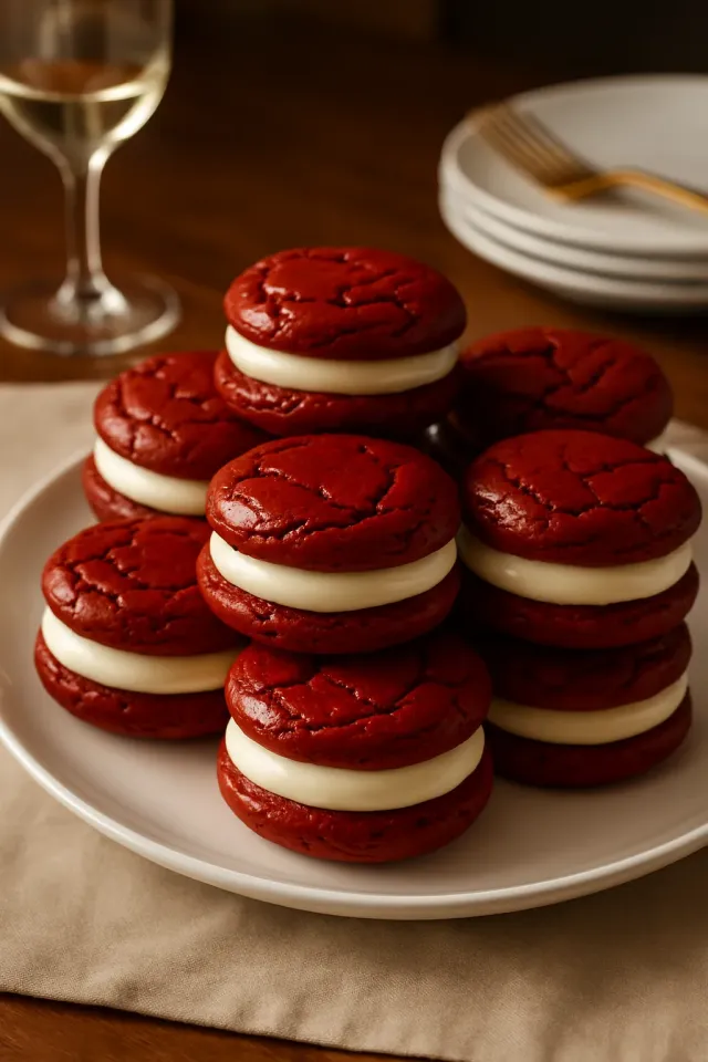 Kue Sandwich Red Velvet Mudah ala Dawn