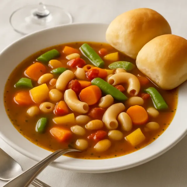 Süßkartoffel-Minestrone