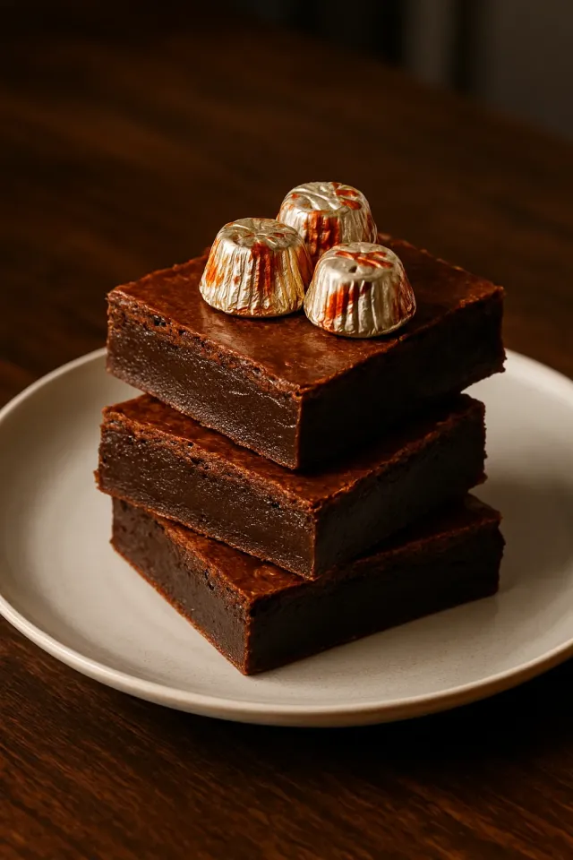 Brownies de 2 ingredientes con Reeses