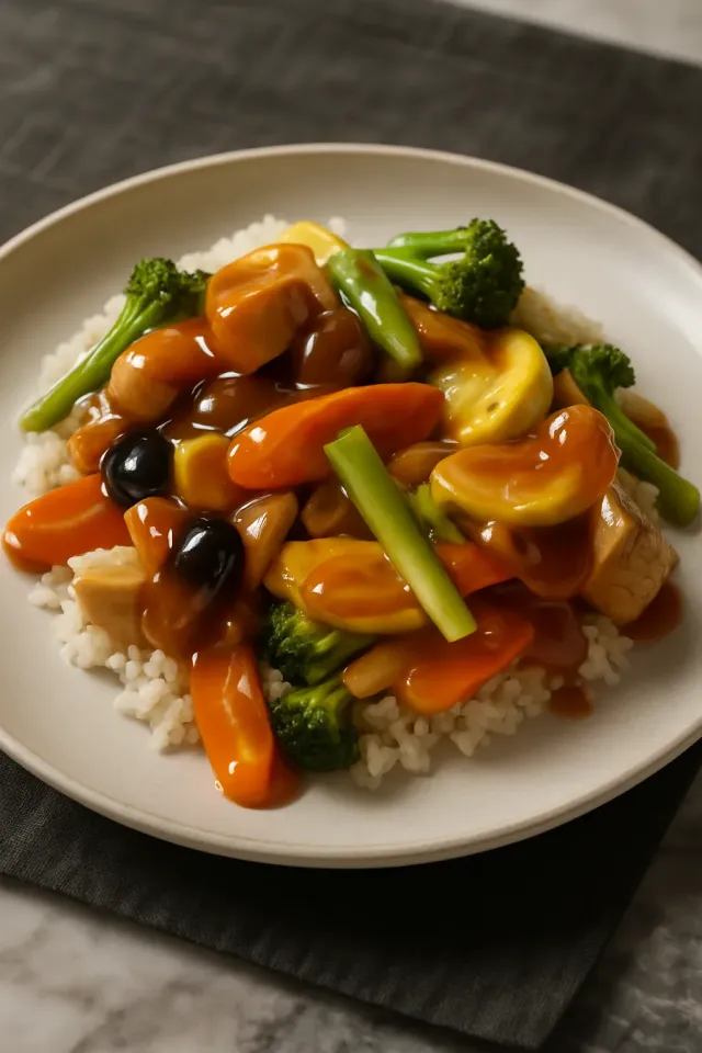 Gemüse-Tofu-Pfanne