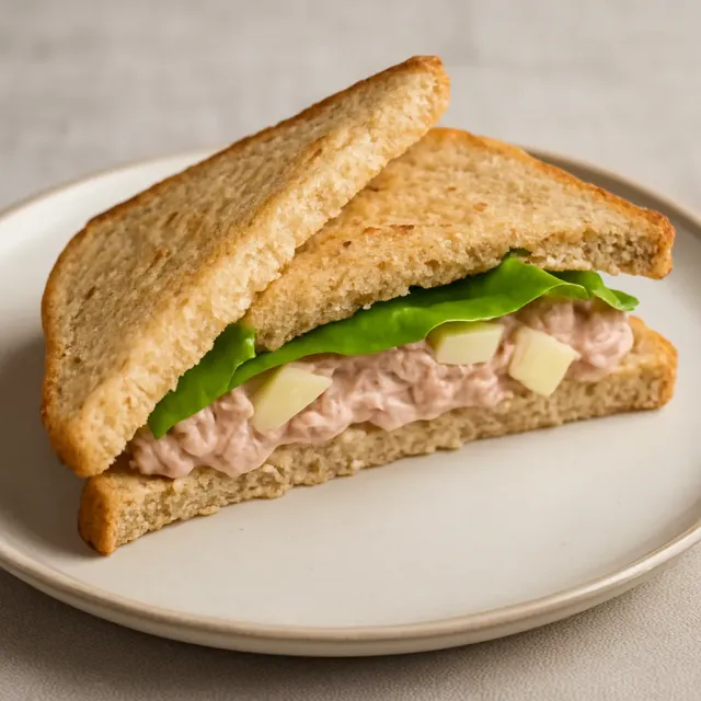 Sanduíches de Atum com Maçã