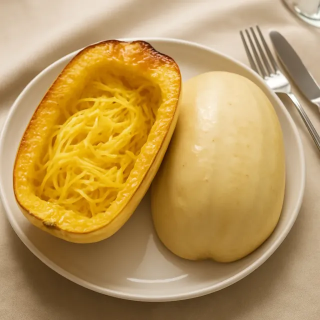 焼いたスパゲッティースカッシュ