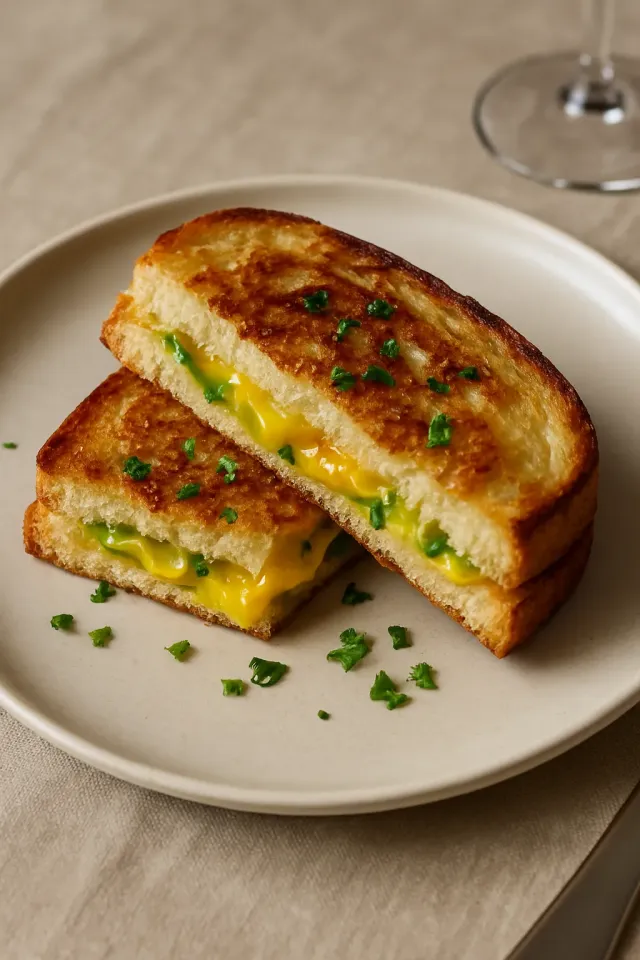 Hızlı ve Kolay Tost Peynirli Sandviç