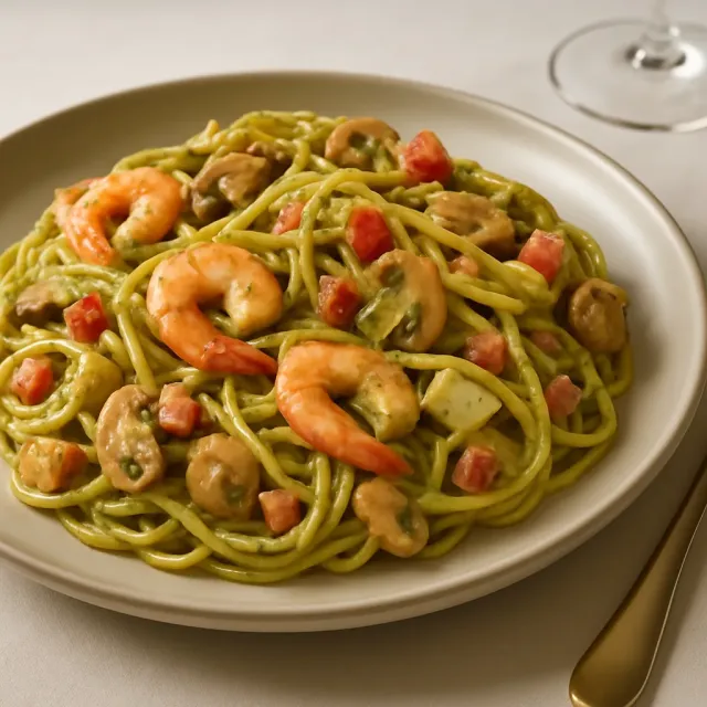 Pesto Cream Sauce