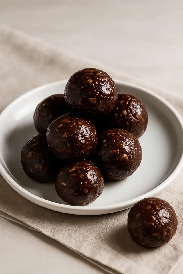 Bolinhas de Energia sem Cozinhar