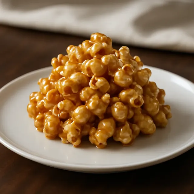 Popcorn au Caramel Végétalien