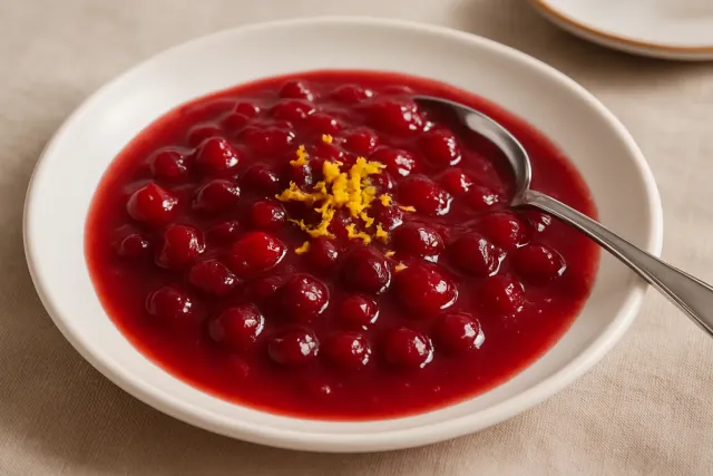Molho de Cranberry 'Bêbado'