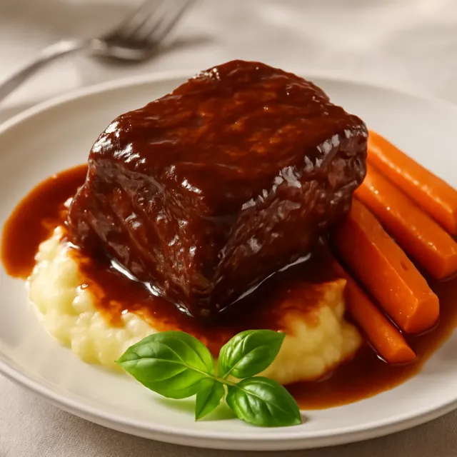 Barbeque Style Braised Short Ribs