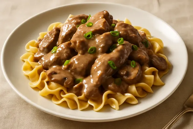 Rinder-Stroganoff