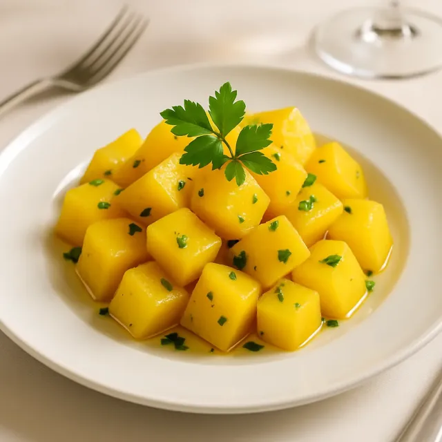 Batatas ao Curry