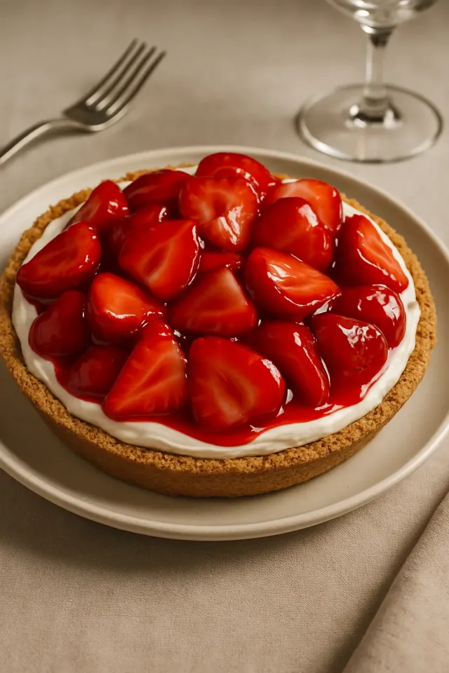 Unglaublich leckerer Erdbeercremekuchen