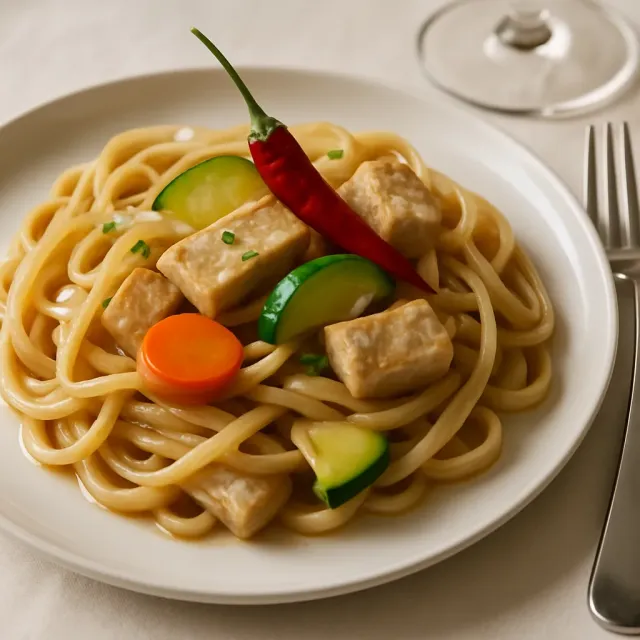 Pad Thai dengan Tahu