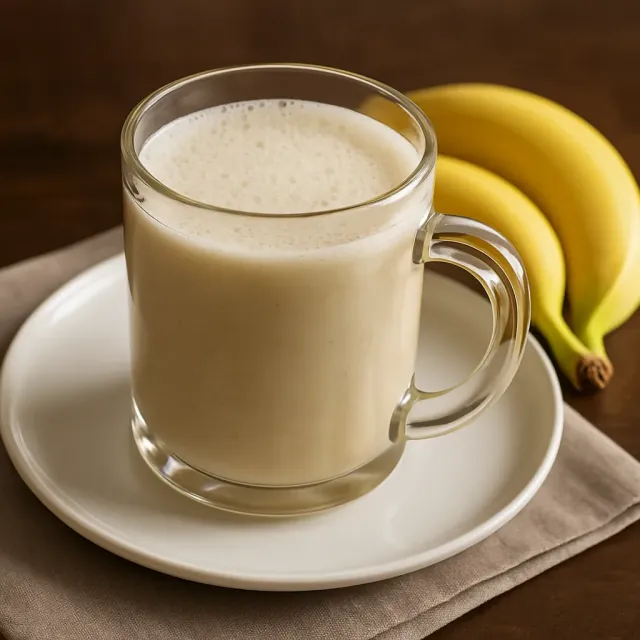Banana Caramel Kefir Smoothie
