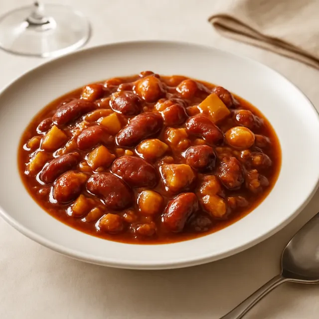 Slow Cooker Veganes Chili