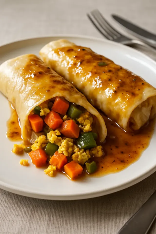 Tofu Scramble Wraps