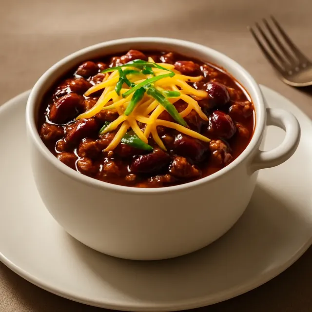 Chili à la mijoteuse