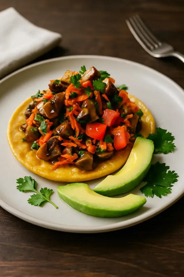 Ceviche Jamur Vegan