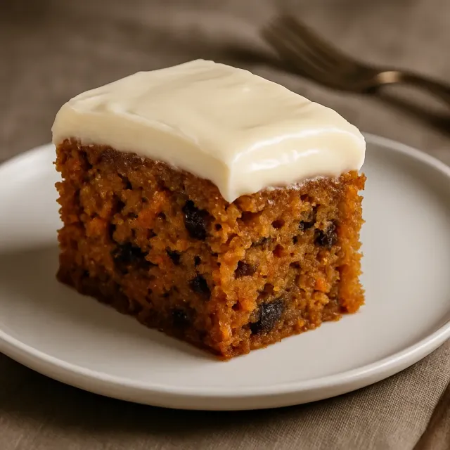 Bolo de Cenoura com Cranberry