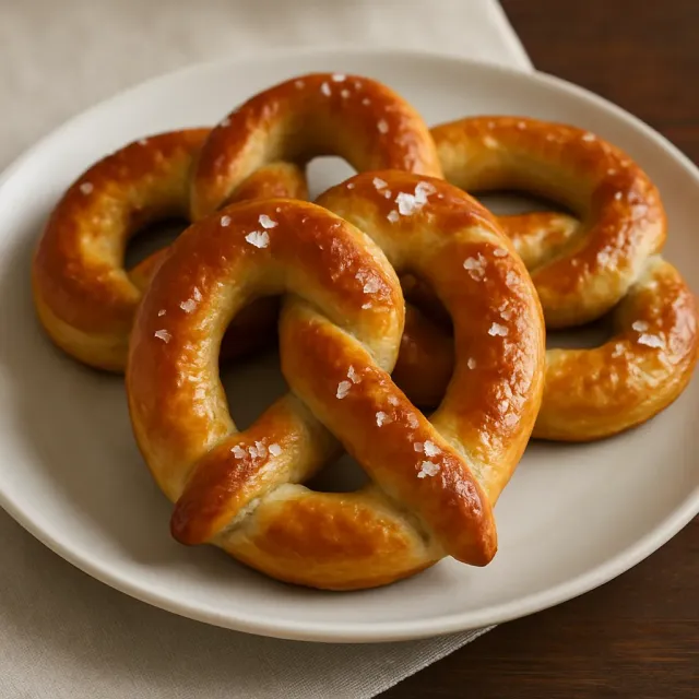 Bretzels moelleux à deux ingrédients