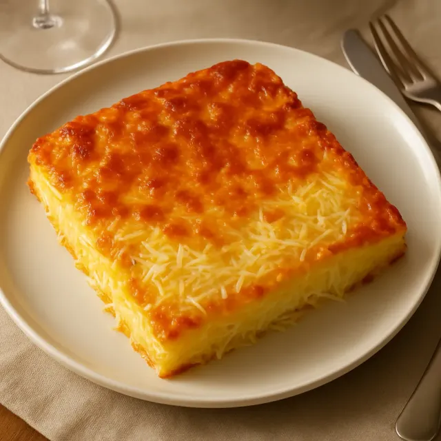 Peynirli Fırınlanmış Hominy