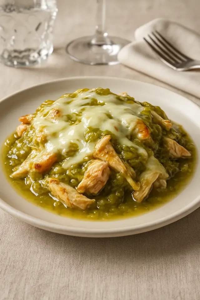 Green Chile Chicken Casserole
