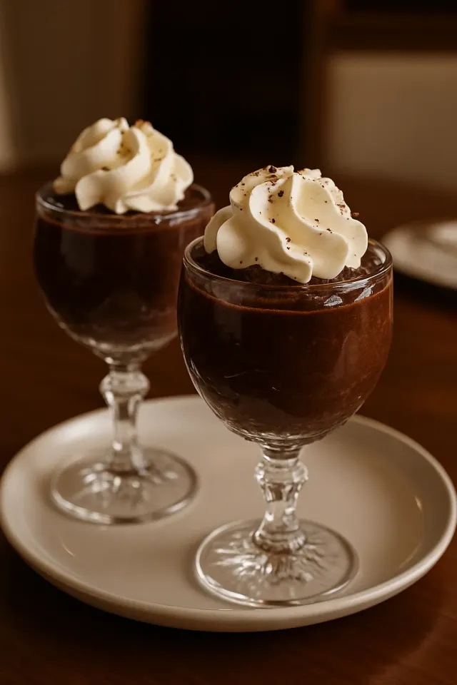 Mousse al Cioccolato Fondente Facile