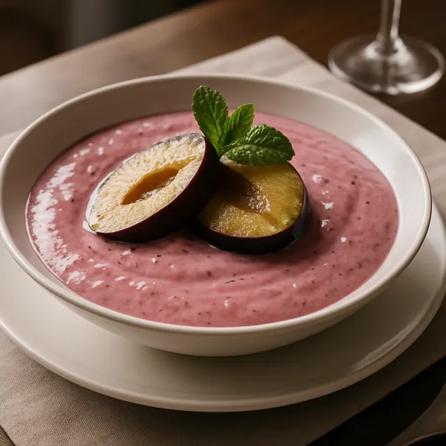 Flummery de Ameixa
