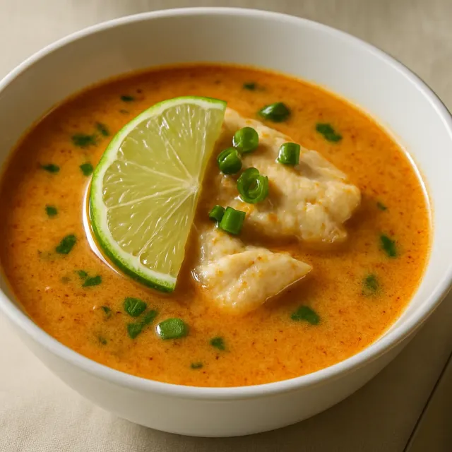 Sup Ikan Kelapa Jeruk Nipis