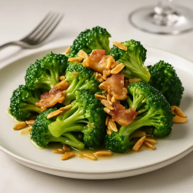 Cold Broccoli Salad without Mayo