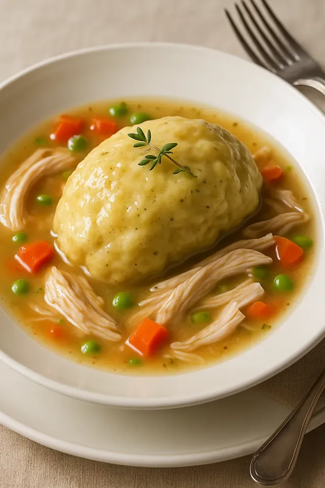 Куриное рагу с пампушками от шефа Джона