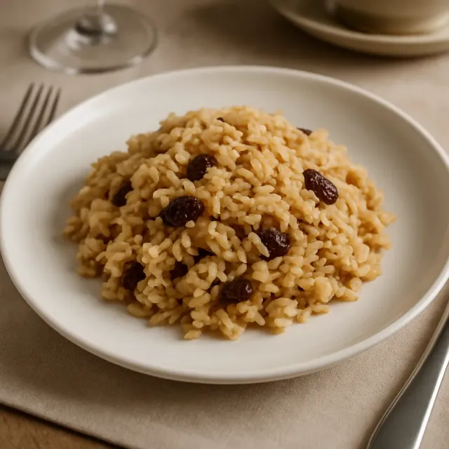 Arroz con canela