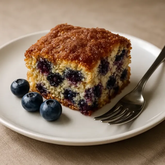 Bolo de Muffin de Mirtilo