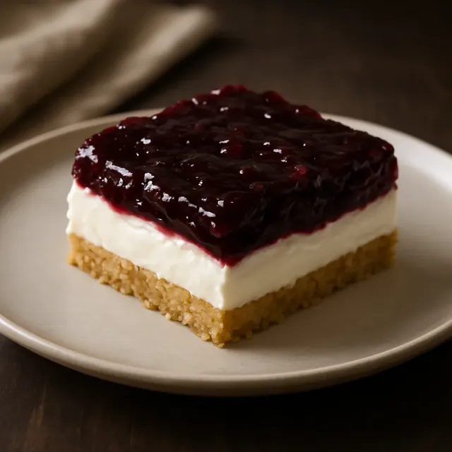 Kirsch-Brezel-Dessert