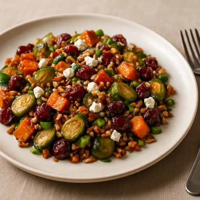 Fall Harvest Orzo Pasta Salad