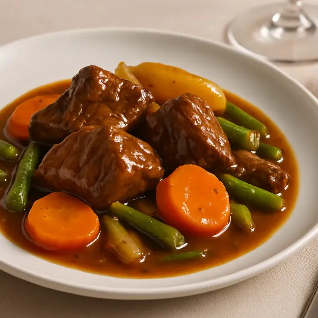 Mutters Portugiesischer Rindfleisch-Eintopf