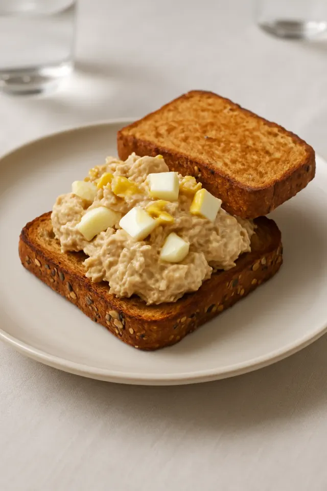 Insalata di tonno con uova sode