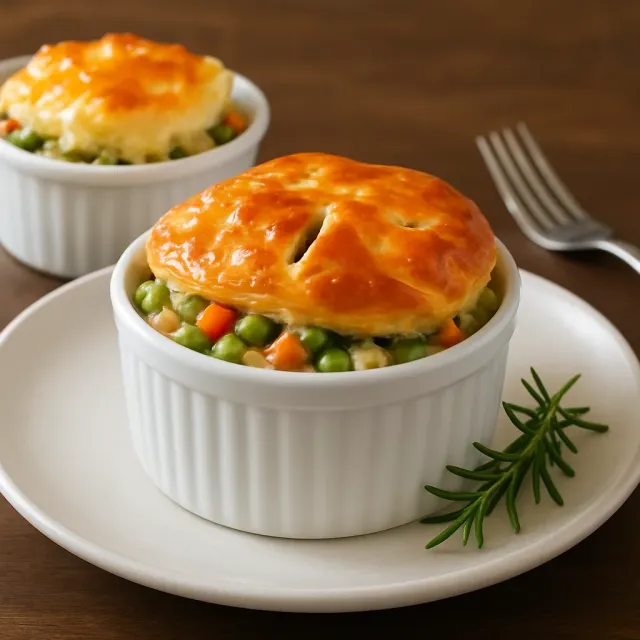 Pot Pies Kalkun Individu
