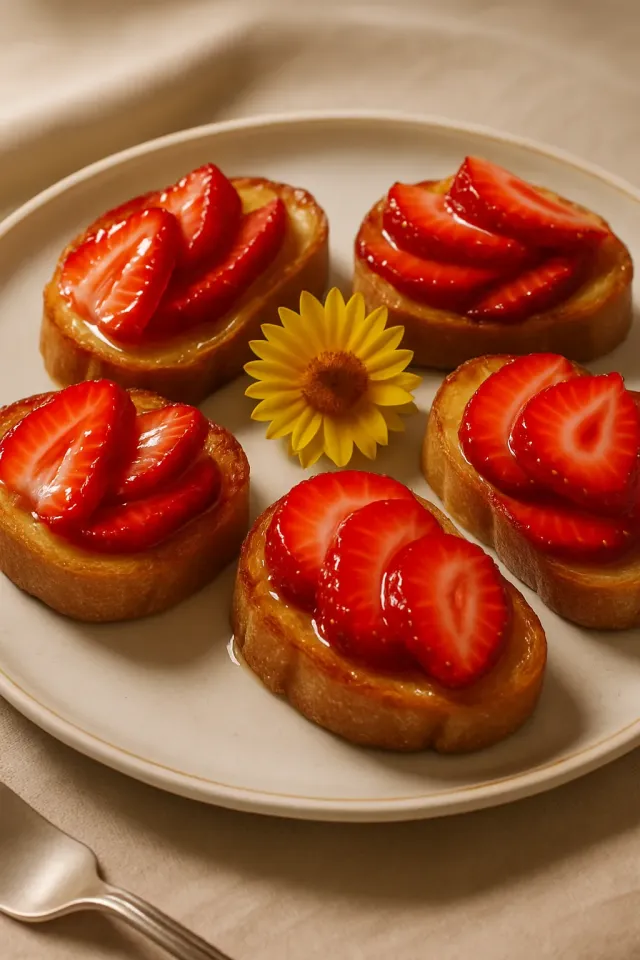Bruschetta de Morango