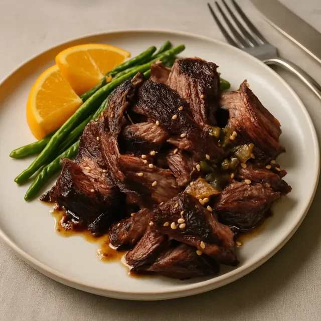 Bulgogi (Thịt Bò Nướng Hàn Quốc) Nồi Chậm
