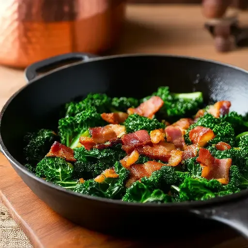 Chou Frit Irlandais au Bacon