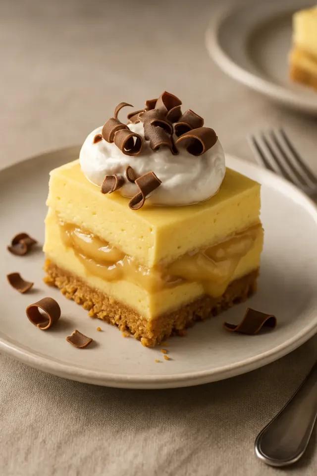 Banoffee Cheesecake Barları