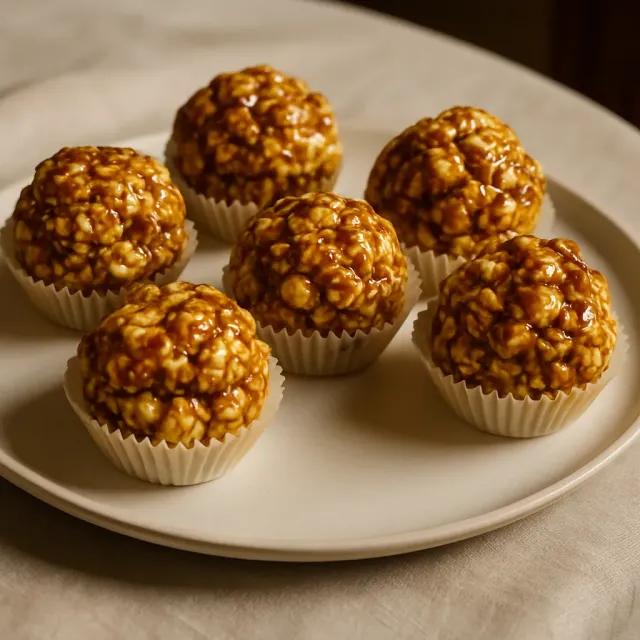 Boules de Popcorn Préférées