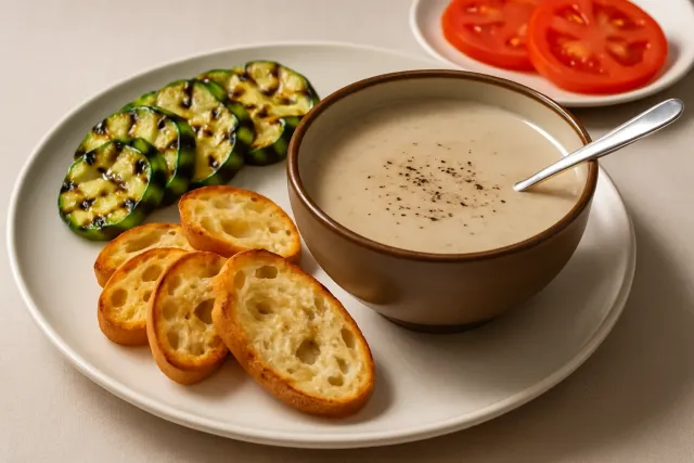 Cremige Pfifferlingsuppe