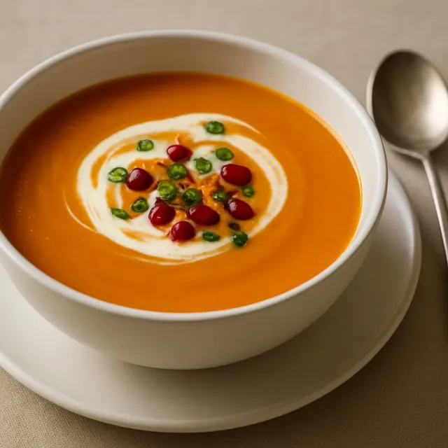 Bisque de Abóbora Butternut do Chef John