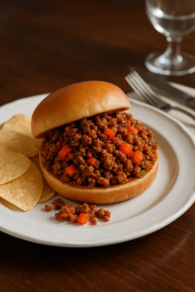 Healthier Sloppy Joes