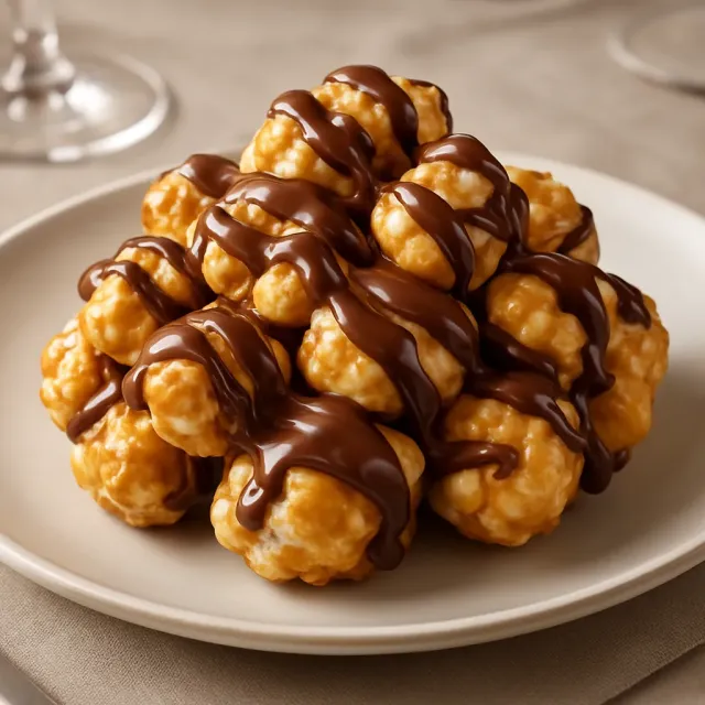 Chocolate-Covered Caramel Corn