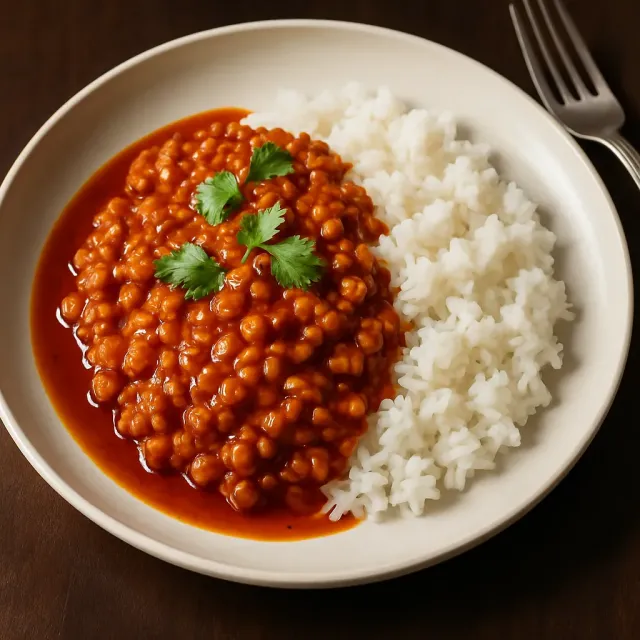 Rotes Linsencurry