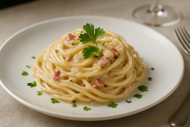 Einfache Carbonara-Soße