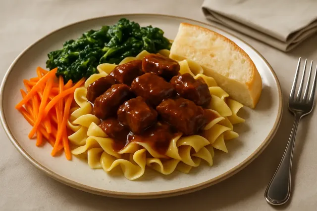 Goulash hongrois au ketchup