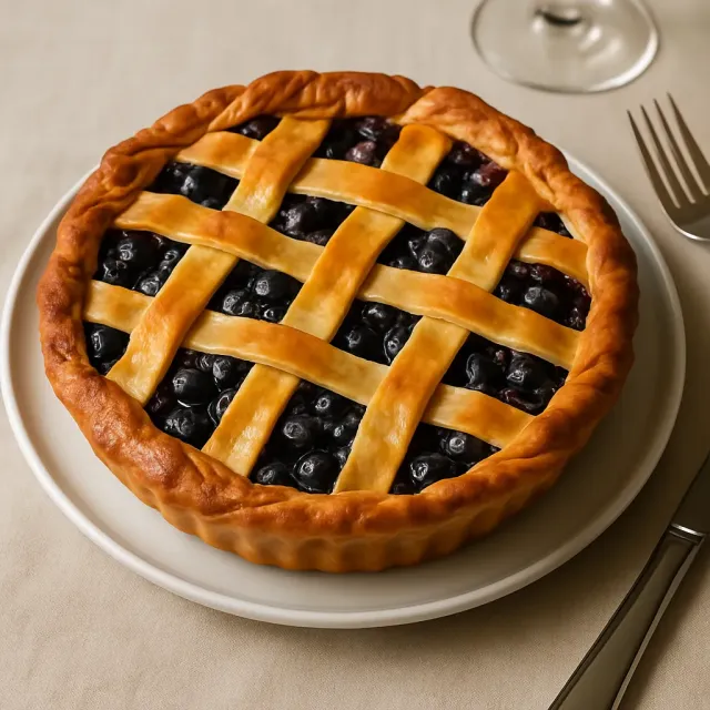 Pai Custard Blueberry Kuno